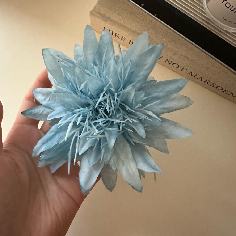 Фотоаксессуары Искусственные Цветы Заколка для Волос Аксессуары для Волос Имитация Цветочная Шляпка Девочки синий