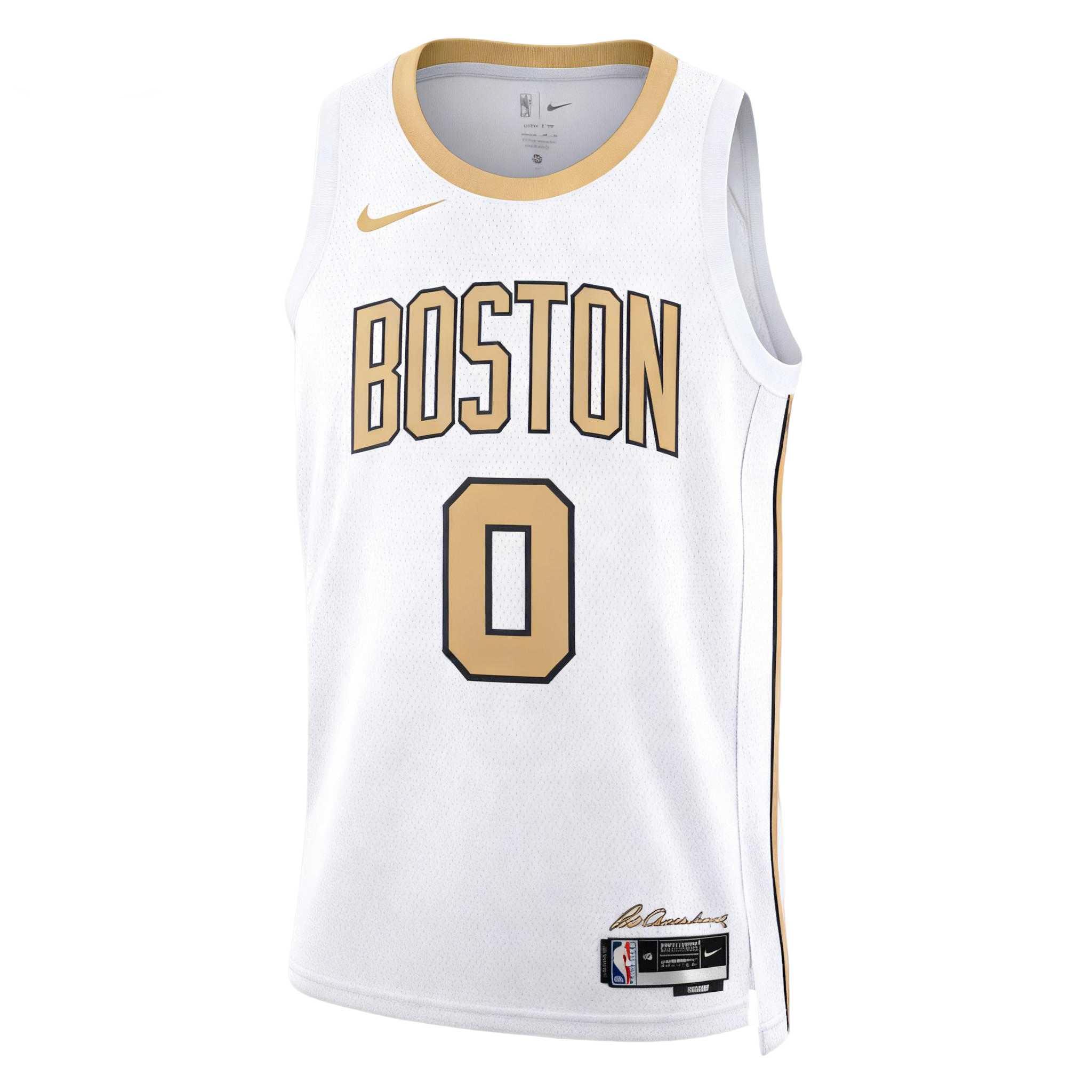 

Nike Dri-Fit Swingman NBA Boston Celtics 2025-26 Season Jason Tatum 0 Round Neck Quick-Dry Basketball Jersey Men jersey HM5974-103 XL