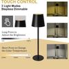 LED Desk Lamp Usb Rechargeable Table Lamp Bar Restaurant Ambiance Wireless Touch Lamps Waterproof Led Lights For Hotel Bedroom