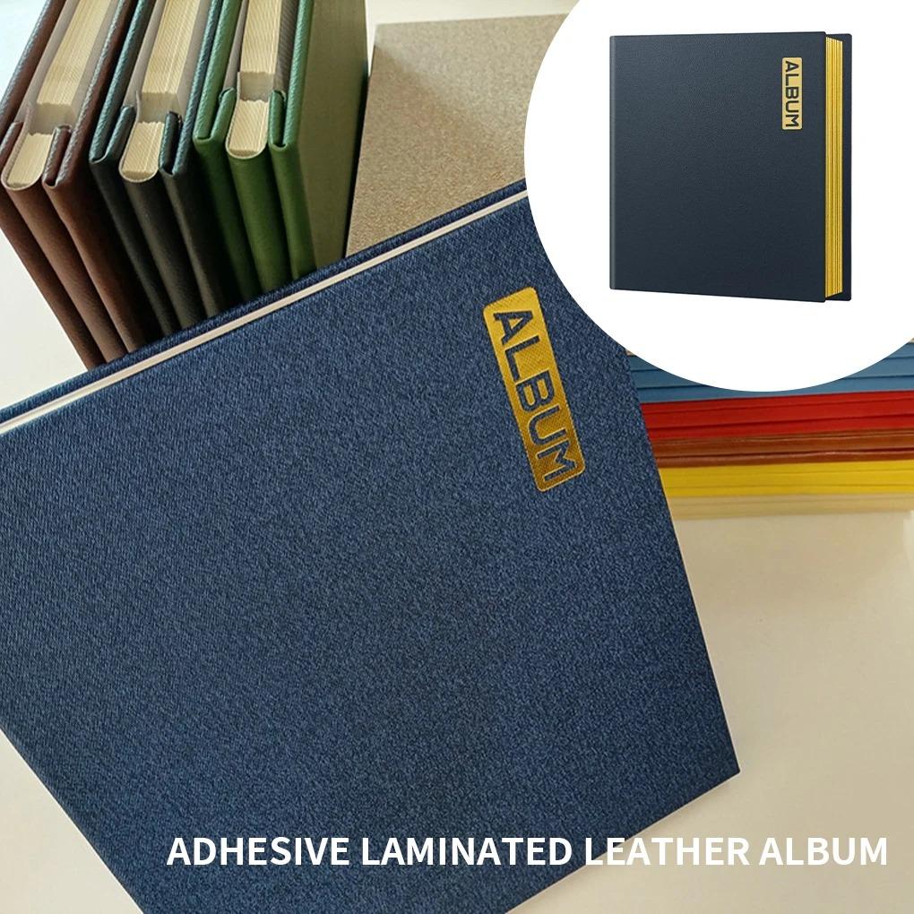 A4 Self-Adhesive Album Commemorative PU Leather Photo Album with 20 Inner Pages
