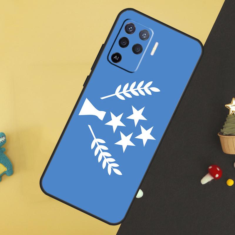 

Kosrae Flag Case For Oppo A96 A76 A16 A17 A57 A60 A40 A80 A18 A38 A58 A78 A98 A15 A54 A74 A94 A6 A5 Pro OPPO A58 4G