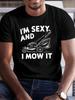 Big & Tall Men's Summer T-Shirt - Samurai Warrior Graphic, Casual Short Sleeve Tee, Breathable Polyester, Machine Washable, PLUS SIZE