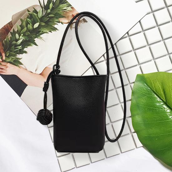 Women's Crossbody Phone Bag Solid Color Mini Messenger Bag Small Crossbody Purse Cell Phone Bag for Casual Outings Shopping Street
