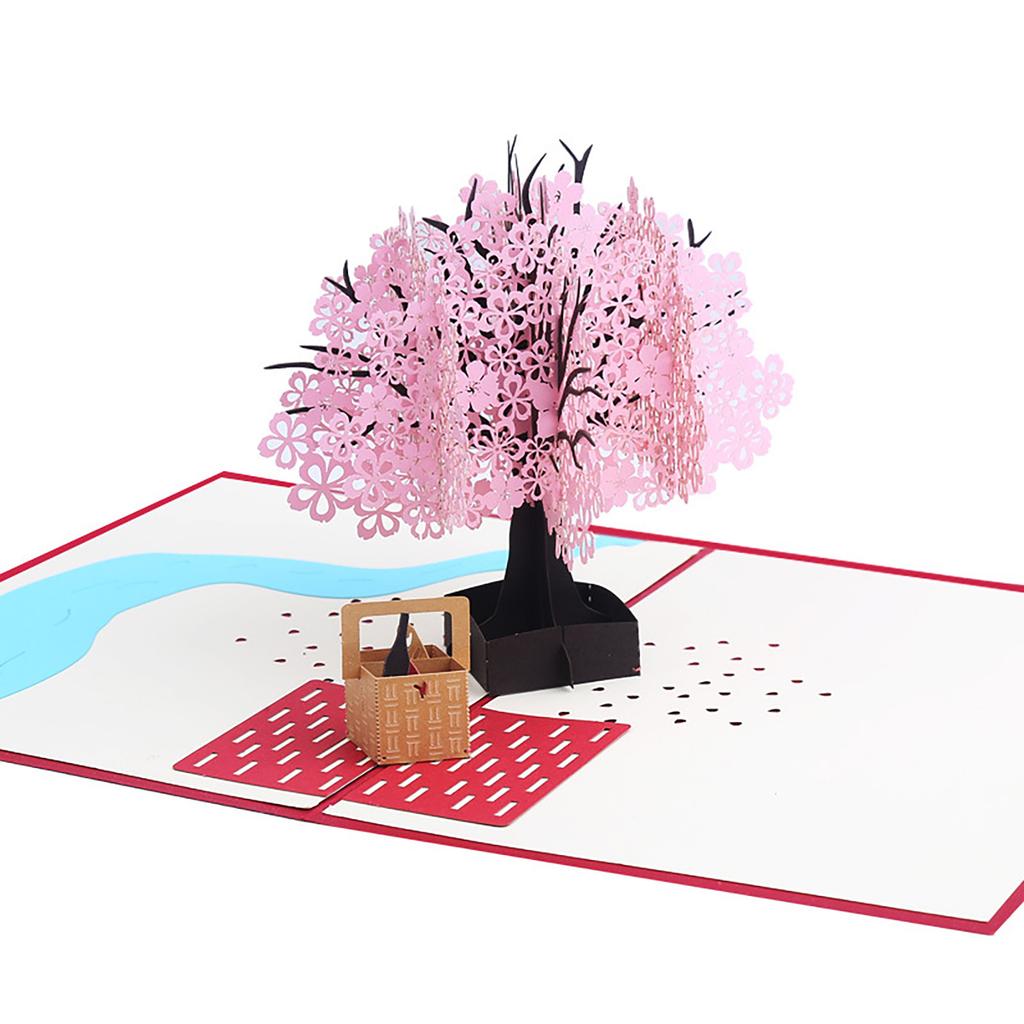 3D Greeting Card Valentine's Day Paper Carving Card