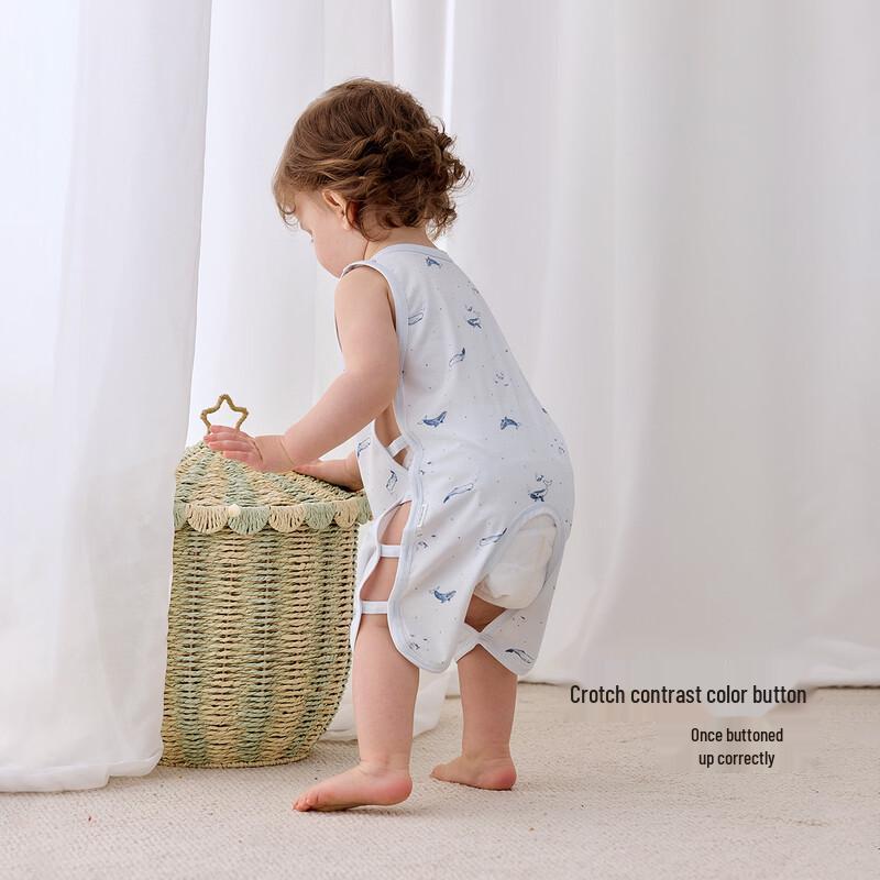 Babylove Unisex Modal Cotton Sleeveless Summer Romper