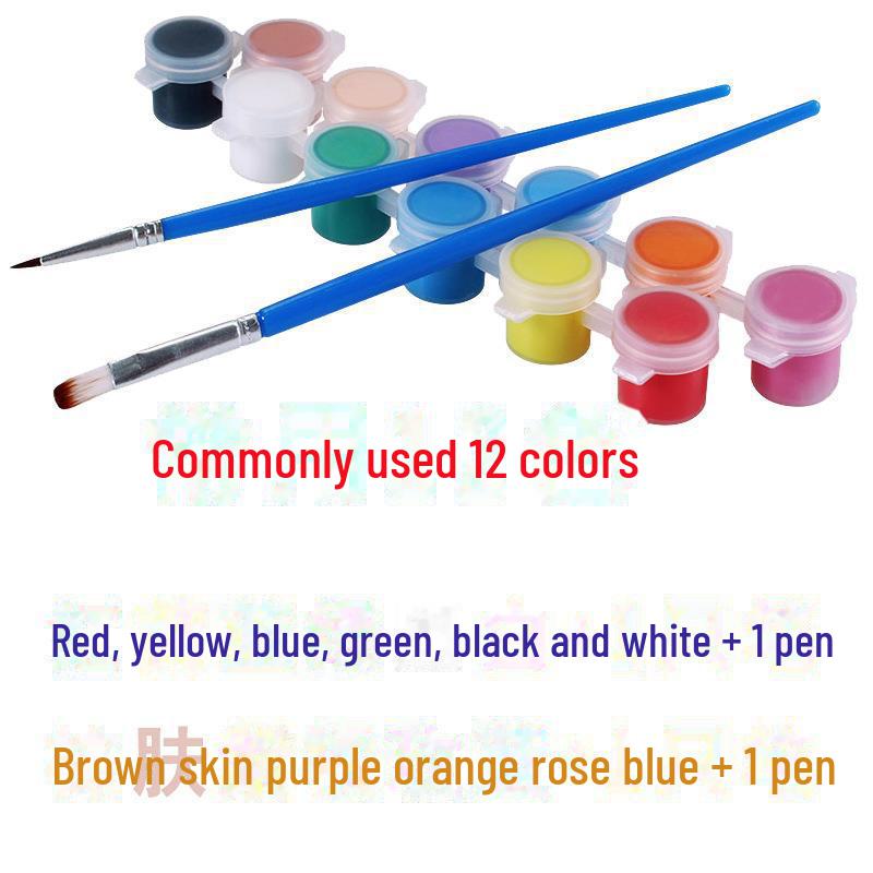 White Vinyl Plaster Doll for Acrylic DIY Art and Graffiti Painting