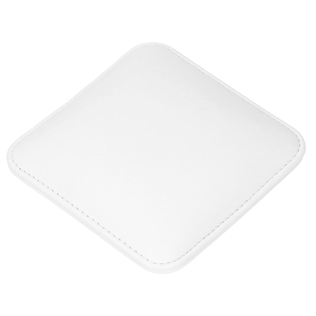 Nageltechniker Ellbogenstütze PU Leder Weich Bequem Elastisch Nail Art Ellbogenstützpolster für Salon Weiß