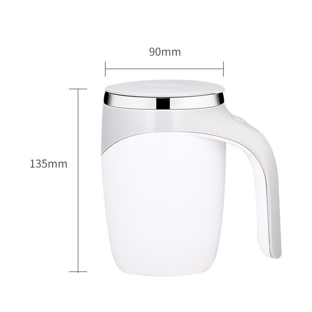 304 stainless steel lazy coffee stirring cup automatic stirring cup magnetic rotating electric milk cup mug cup