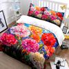 "Floral Art Set – Home Decor" Multiple Sizes Kid's And Adults' Bedroom Exquisite 3PC Bedding Set, Gift