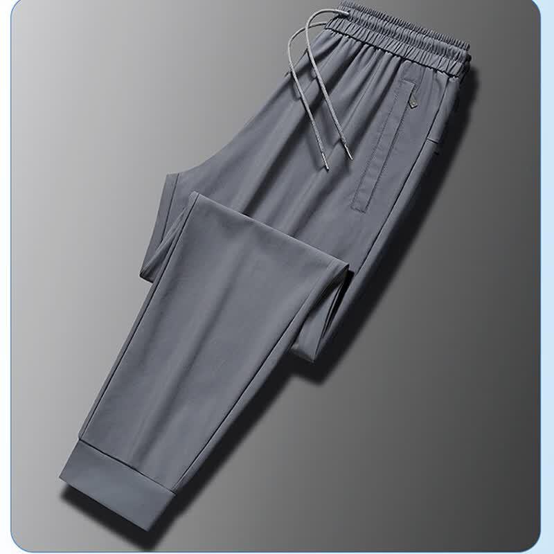 ROMON Men's Ice Silk Lightweight Casual Pants