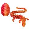 3D Printed Articulated Toy with Movable Joints and Colorful Egg