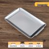 Abay 304 Stainless Steel Rectangular Multi-Purpose Tray