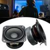 1Pc 70x70mm 2.75Inch 4Ohm 15W Bass Speaker 70mm Subwoofer for Sound Enthusiasts and DIY Projects Black