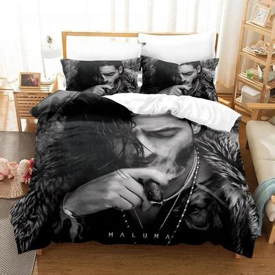 New Maluma Bedding Set Single Twin Full Queen King Size Bed Set Aldult Bedroom Duvet Cover Sets 3D Print Hip Hop