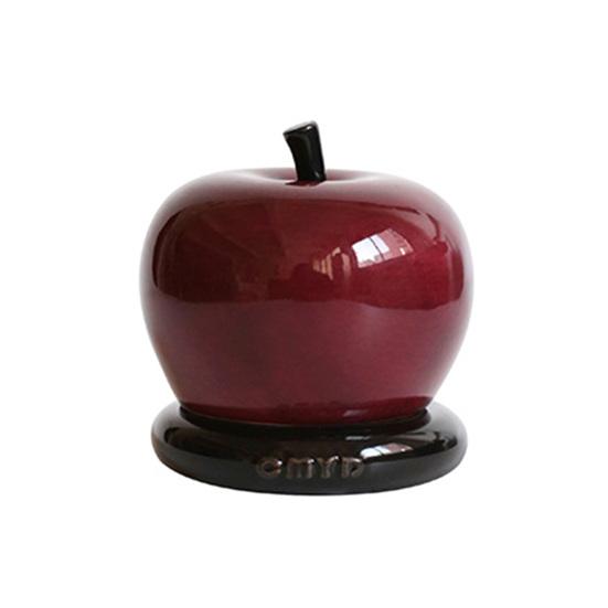 Ceramic Red Fruit Toothpick Dispenser Dental Floss Toothpick Holder Home Office Restaurant Kitchen Desktop Toothpick Organizer Container
