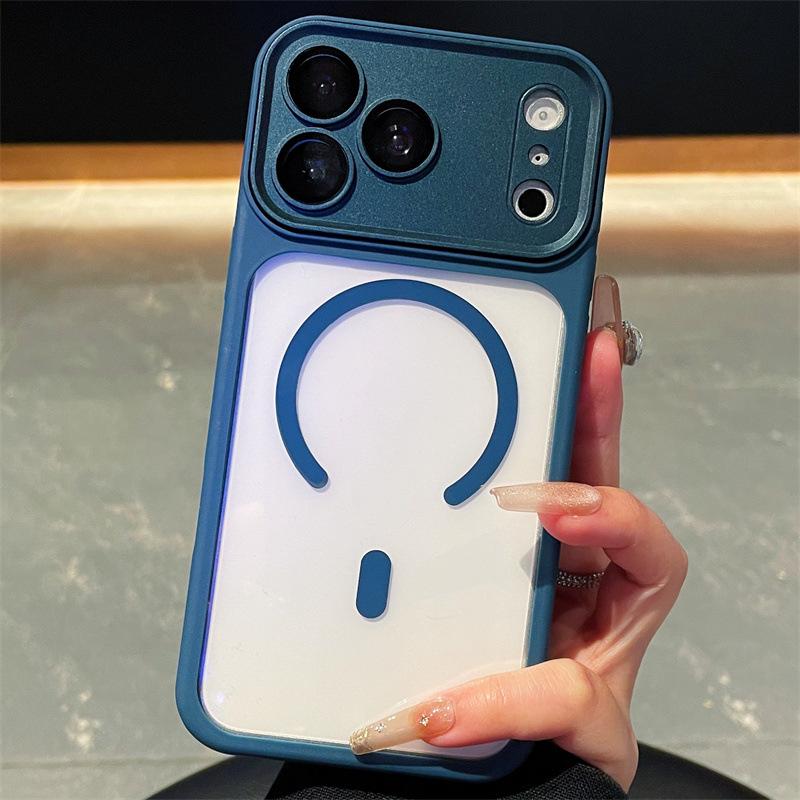 

Transparent Magnetic Phone Case for iPhone 17 Pro Max - Compatible with Series 12-17 iPhone 16