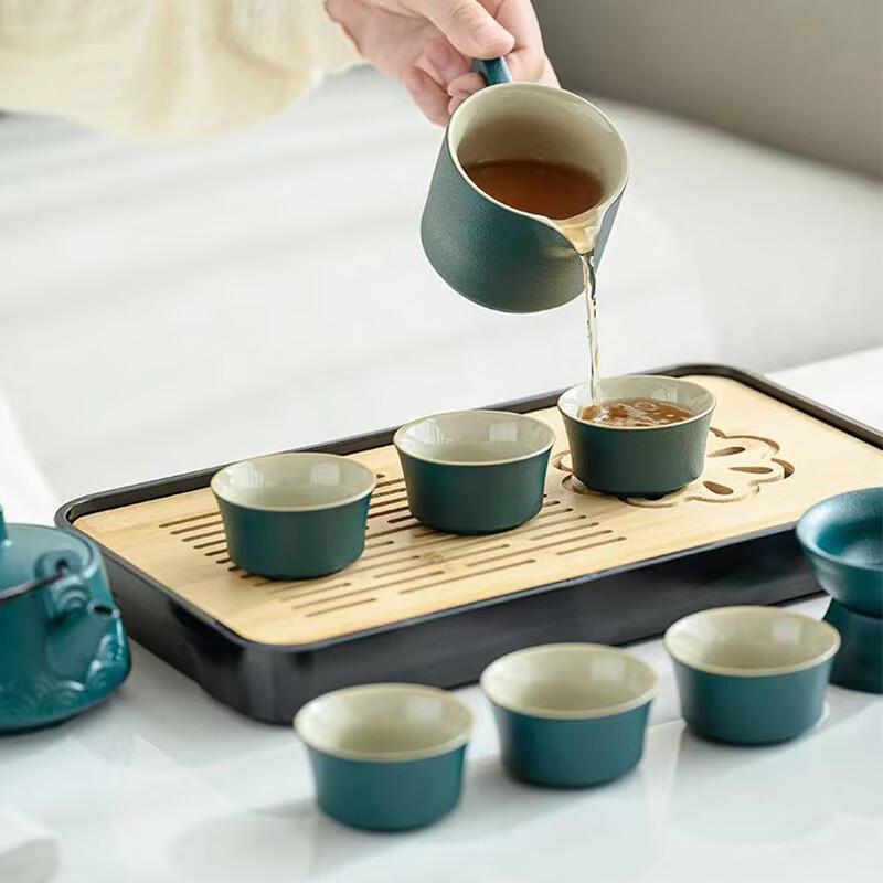 Ceramic Travel Tea Set Gift Box