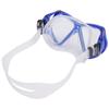 Profesjonalna Maska Nurkowa z Dużą Ramką Gogle Pływackie Snorkeling Anti-Fog Okulary Pływackie W pełni Sucha Rurka do Oddychania(niebieski