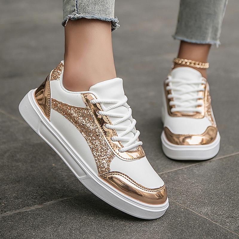 Women's New Breathable Anti-slip Wear Designer Spring and Autumn Lace-up Walking Leisure Sports Large Size Women's Shoes