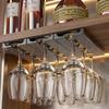 Upside-down Rack Wine Glass Rack Non-drilled Installation Hanging Cup Holder  Bar
