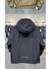 Men's Spring Windbreaker: Casual Loose Hooded Jacket with Big Zipper Pocket