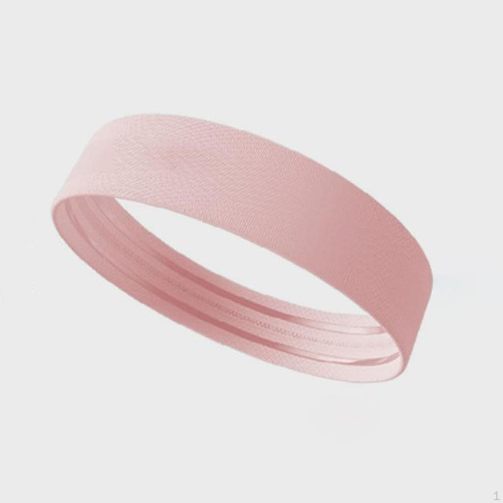Running Headband Elastic Hair Band Anti Slip Portable Sweat Sweatband Hairband for Yoga Sports