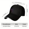 Fish Graphic Baseball Cap Adjustable Cotton Dad Hat for Fishing Enthusiasts