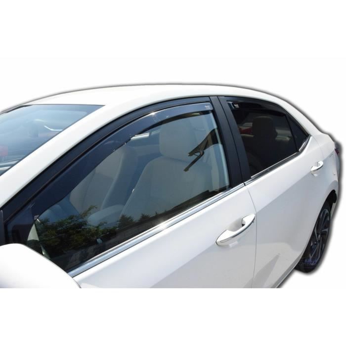 J&J AUTOMOTIVE | Heko Deflecteurs d'air Déflecteurs de Vent Pour Toyota Corolla E16 2014-2018