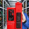 Professional RJ45 RJ11 Networking Cable Tester With 8 Sensitivity Mode And POE Detection For Ethernet And Phone Lines