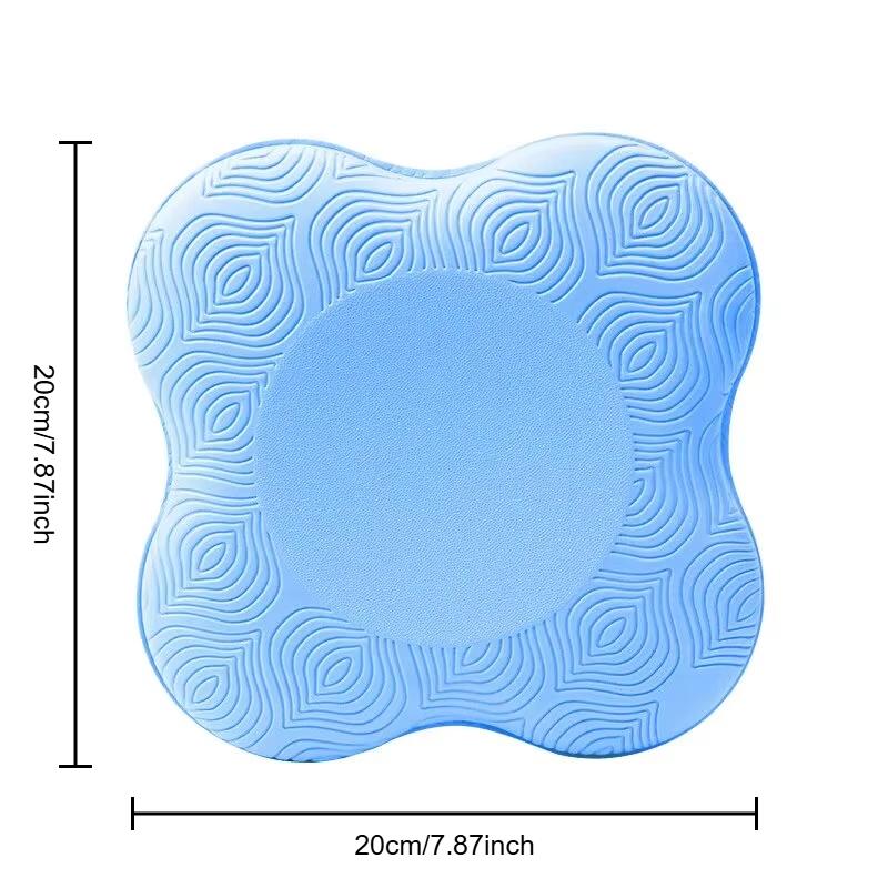 Tpe Verdicktes Anti-Rutsch Yoga Kniepolster Knieschoner Weiche Flache Unterstützung Rebound Rutschfest Sport Fitness Matte Stoßdämpfung