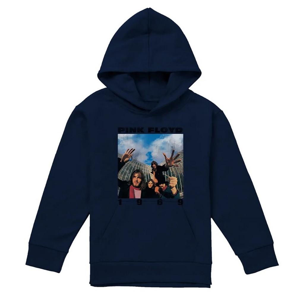 Pink Floyd Childrens/Kids 1969 Group Shot Hoodie