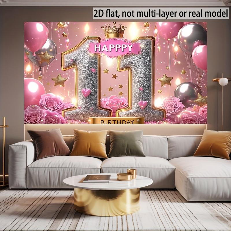 1pc Photography Birthday Backdrop - Home Party Decor