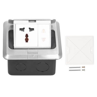 Puszka podłogowa wysuwana gniazdo elektryczne wodoodporna 250V 13A do kuchni biura