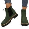 2025 neue Martin Boots Britischer Stil Ein-Pedal Kurzstiefel Herbst Plateau Tide Chelsea Boots Modetrend