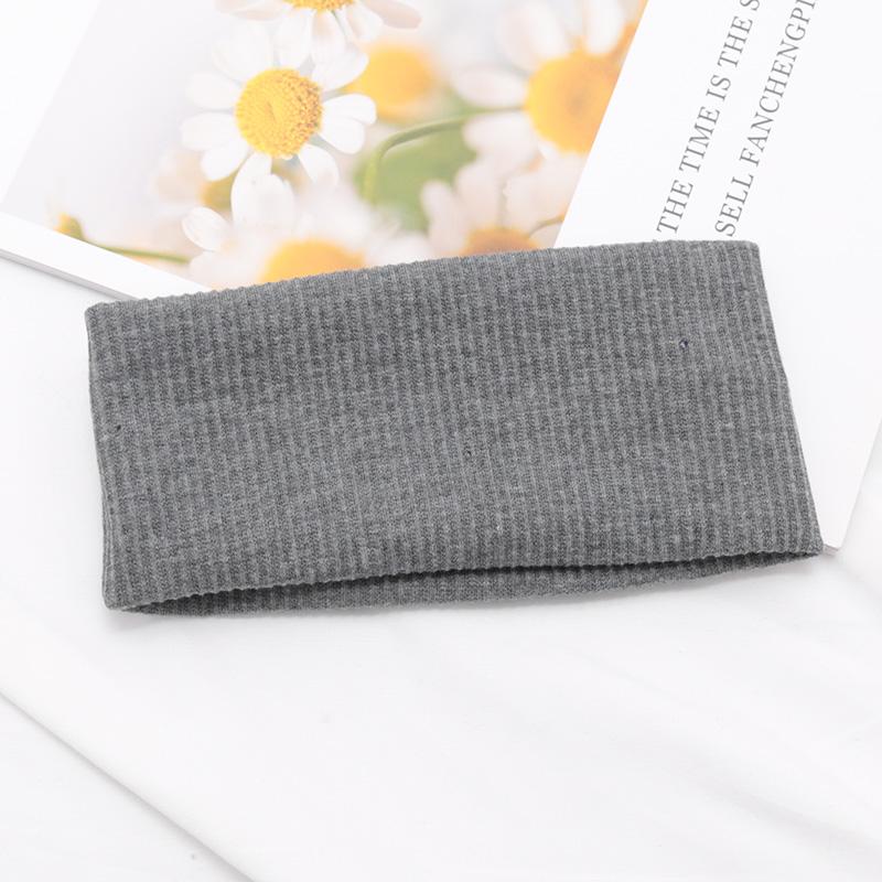 Women Solid Hairband Wide Hair Bands Elastic Headband Makeup Hair Hoop Yoga Vintag Headwrap Hairstyles Fashion Hair Accessories