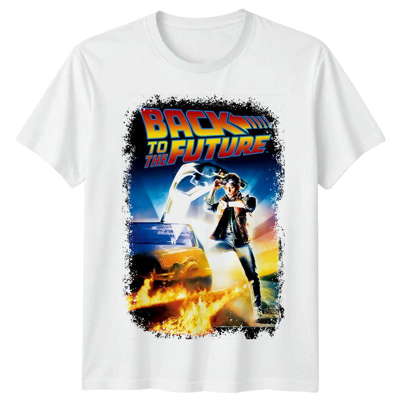 

Back to the Future (1985) Movie Poster Inspired Unisex T-Shirt Retro Classic Tee XXXL