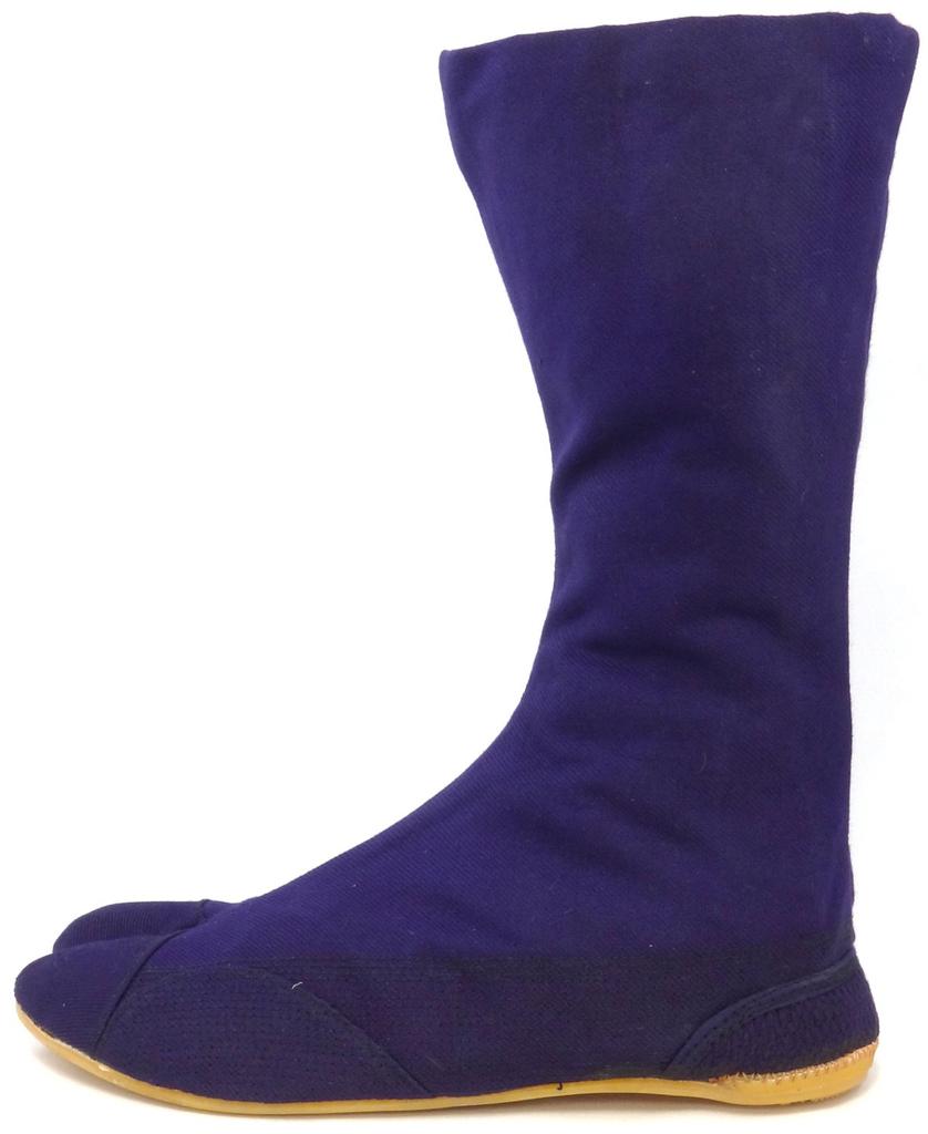 Rikio Sewn Tabi, Taro, 12-Sheet Kohaze, Navy Blue, Thick, 24.5cm, T12W