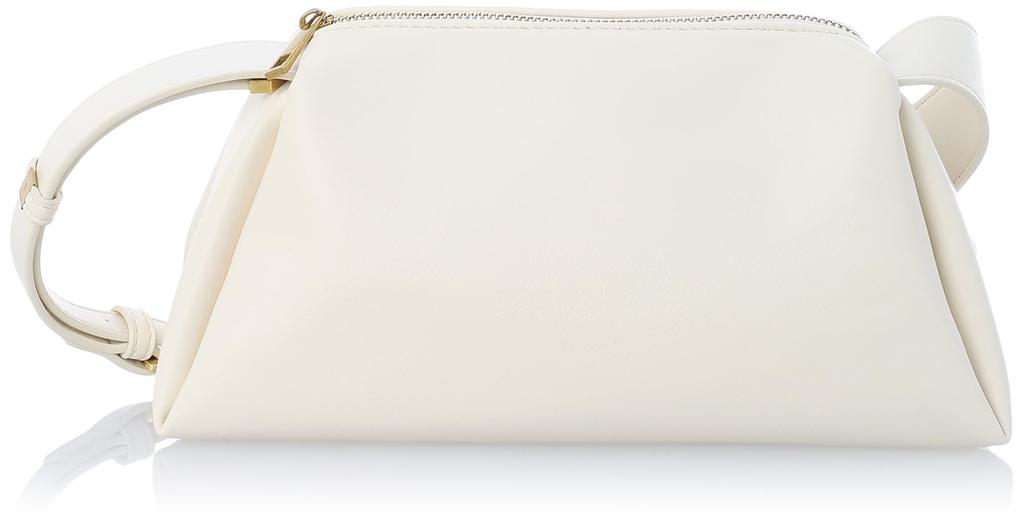 Synthetic leather horizontal shoulder bag