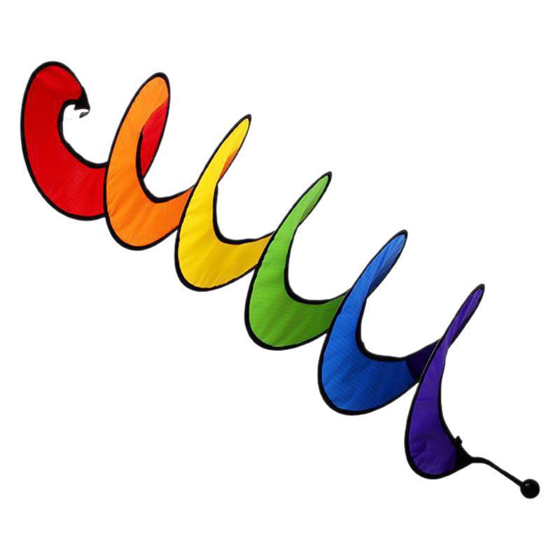 Rainbow Windmill: Seven-Color Outdoor Spinner for Garden Decor and Scenic Rotating Display