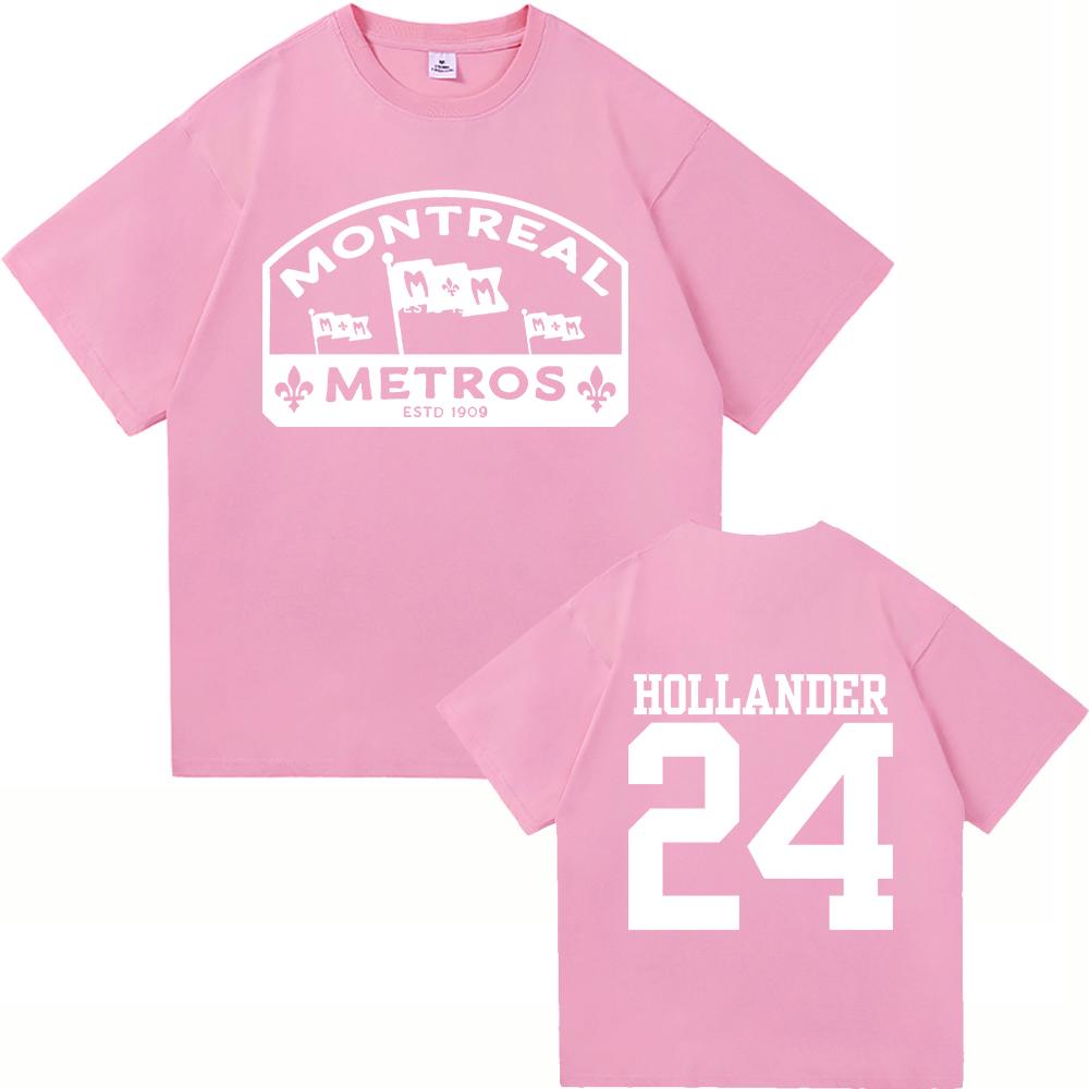 Hollander 24 T Shirt TV Show Heated Rivalry Rozanov 81 Menwomen Clothing Vintage Harajuku High Quality Tops Cotton Tshirts