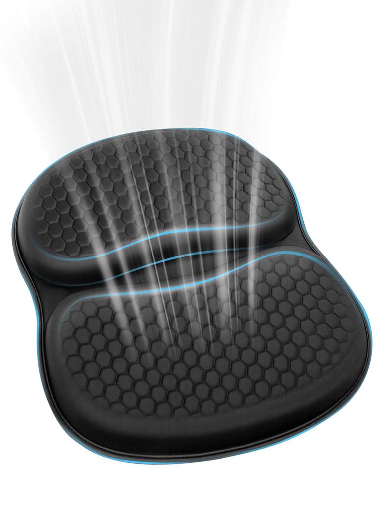 The breathable gel seat cushion for mobile cars keeps you cool and relieves pressure on the It is suitable for all seasons and is suitable for use in