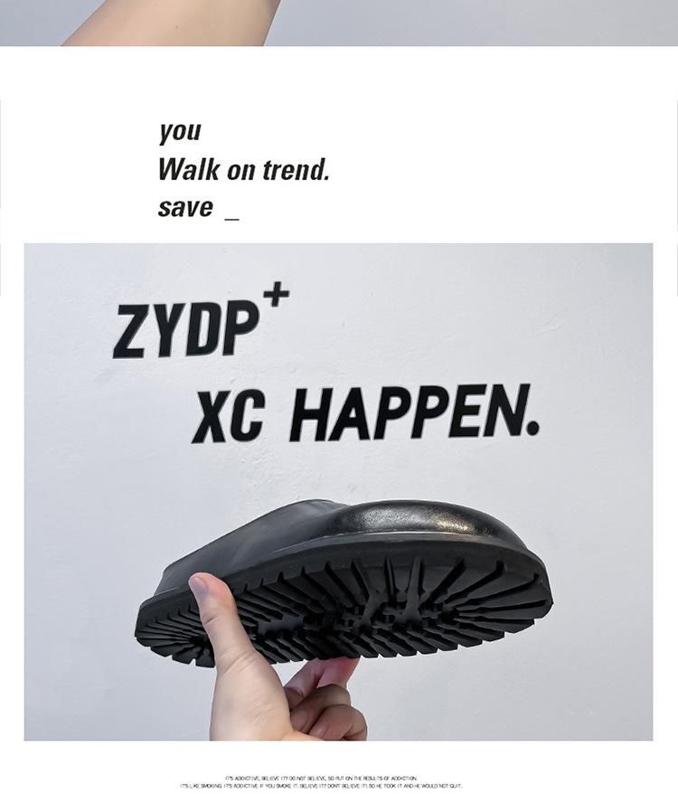 2024 Letní Retro Britský Styl Ležérní Pracovní Obuv Pantofle - 18887-A