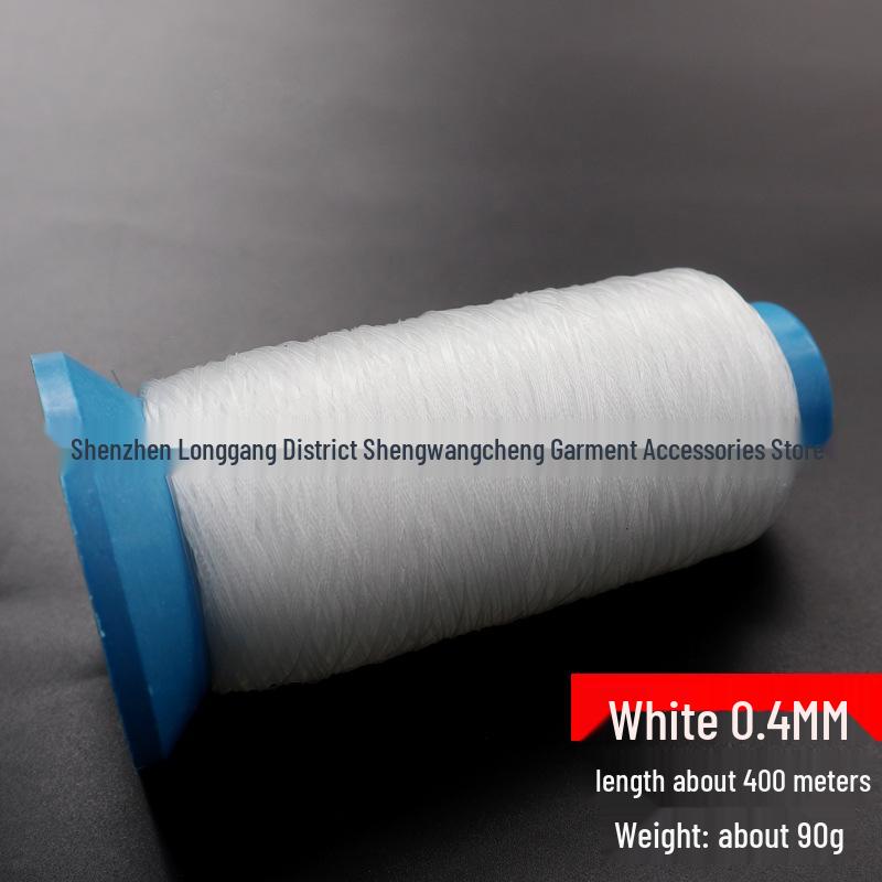 Нейлоновая нить для оверлока и вышивания: Прозрачная, Невидимая, Леска, Подъем края - Универсальное решение для шитья