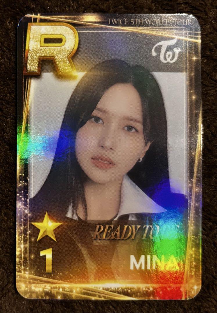 

[USED] TWICE Mina SSJYP Shusuje Real Card Ready to be