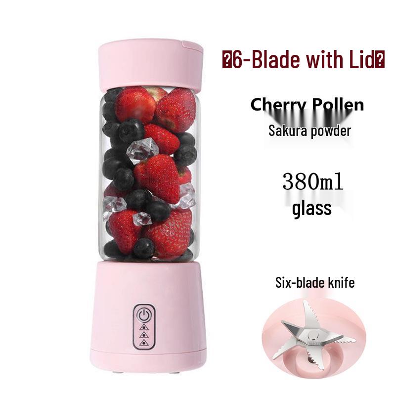 USB Rechargeable Portable Automatic Mini Juicer for Home Use
