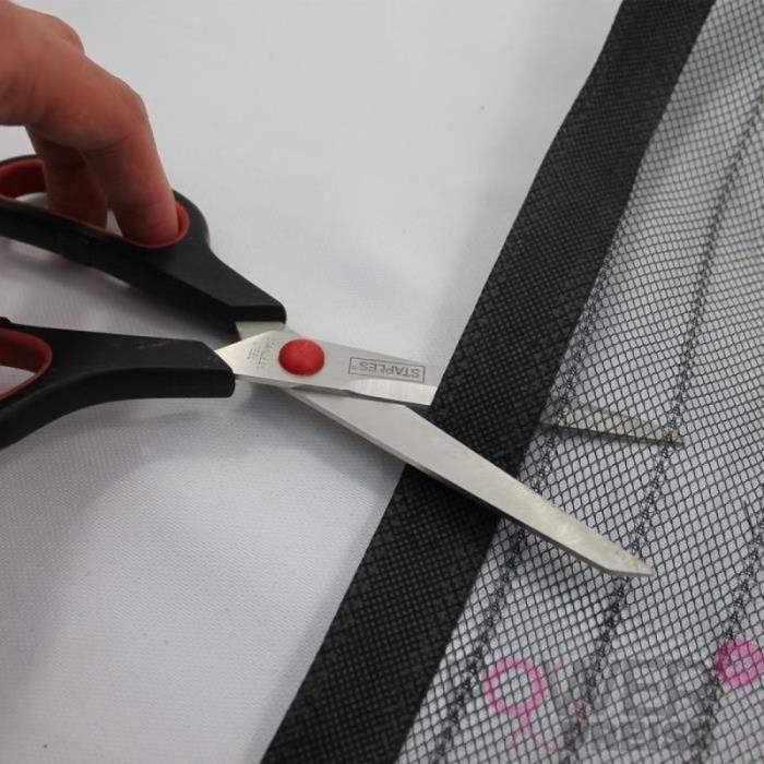 MOUSTIQUAIRE DE FENETRE - MOUSTIQUAIRE DE PORTE Easy life Rideau moustiquaire magnétique pour porte 100 x 210 cm – Individuellement