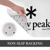 VIKAMA Luxury Snow Peak Doormat, Non-Slip Entryway Rug, Soft Carpet For Kitchen, Bedroom, And Home Flooring