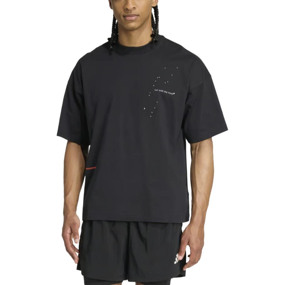 

Adidas X H.Koumori Коллаборационная Производительность Расслабленная SS25 Удобная Футболка с Круглым Вырезом Повседневная Свободная с Коротким Рукавом Унисекс Топы KA8985 XL