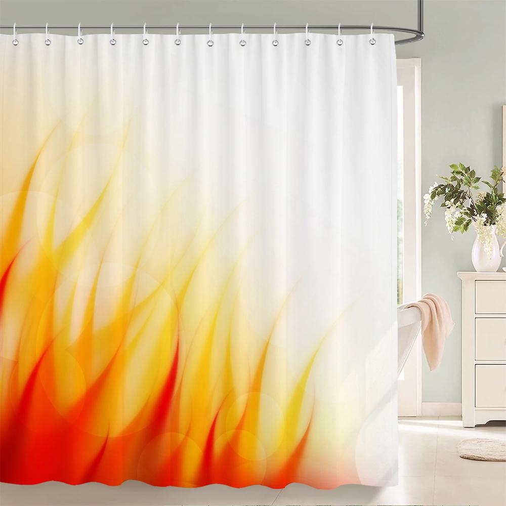 3d Flowers Pattern Shower Curtains Bathroom Curtain 180*180cm Waterproof With 12 Hooks Home Decor Washable Fabric Bath Screen