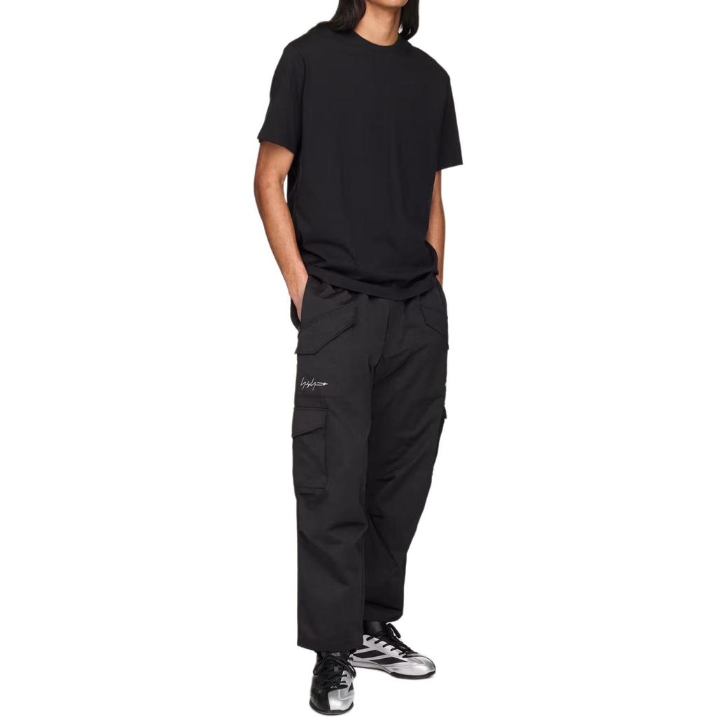 adidas Y-3 F1 Mercedes Logo Stack T-Shirt 'Black' Men's KR2373